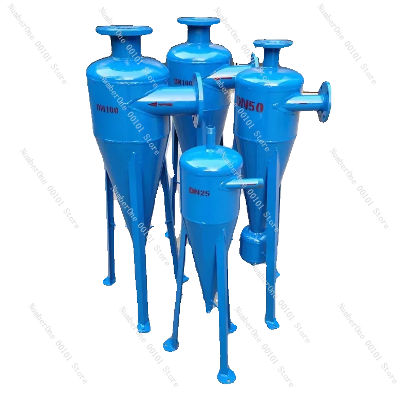 Stainless Steel Centrifugal Sand Removal Underground Well Water Automatic Cyclone Sediment Filtration