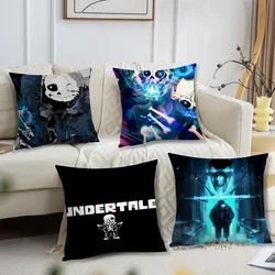 Cool Game Undertale Sans cushion cover For Bedroom Car Coffee Shop Room and Living Room Sofa Decorative PillowCover