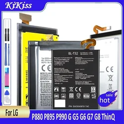 Battery BL-42D1F BL-53QH BL-T3 BL-T32 BL-T39 BL-T41 BL-T8 FL-53HN LGIP-550N for LG P880 P895 P990 G G5 G6 G7 G8 ThinQ Flex LS993