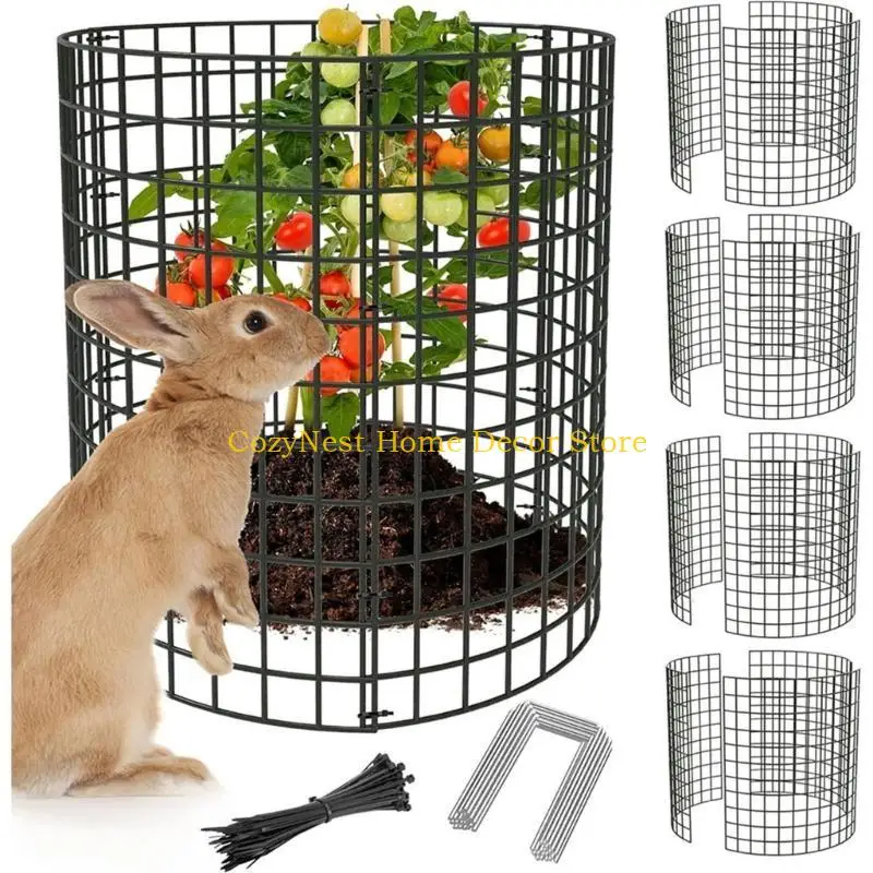 

92MF Stable Metal Mesh Plant Protector For Garden Tree Efficient Prevent Small Animal Chewing Barrier Design Tree Trunk Cover