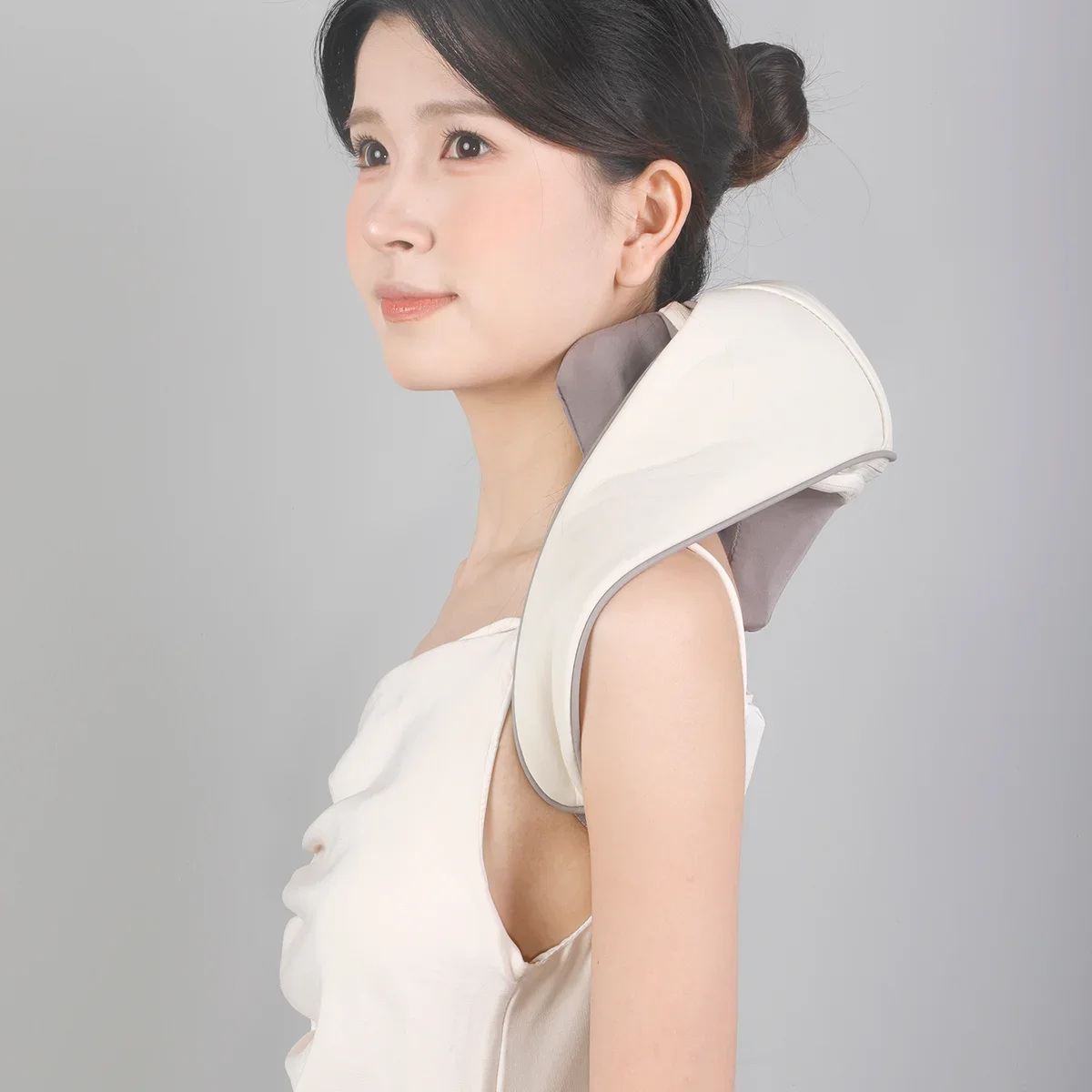 USB Nek Shiatsu Massageriem Elektrische verwarming Kneden Massagekussen Shiatsu Nek- en schoudermassager voor pijnverlichting snel s