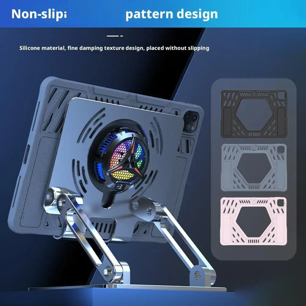 For IPad Air5 Protective Case Summer Heat Dissipation Cooling Tablet Anti-slip Protective Case For 2018-2022 Models