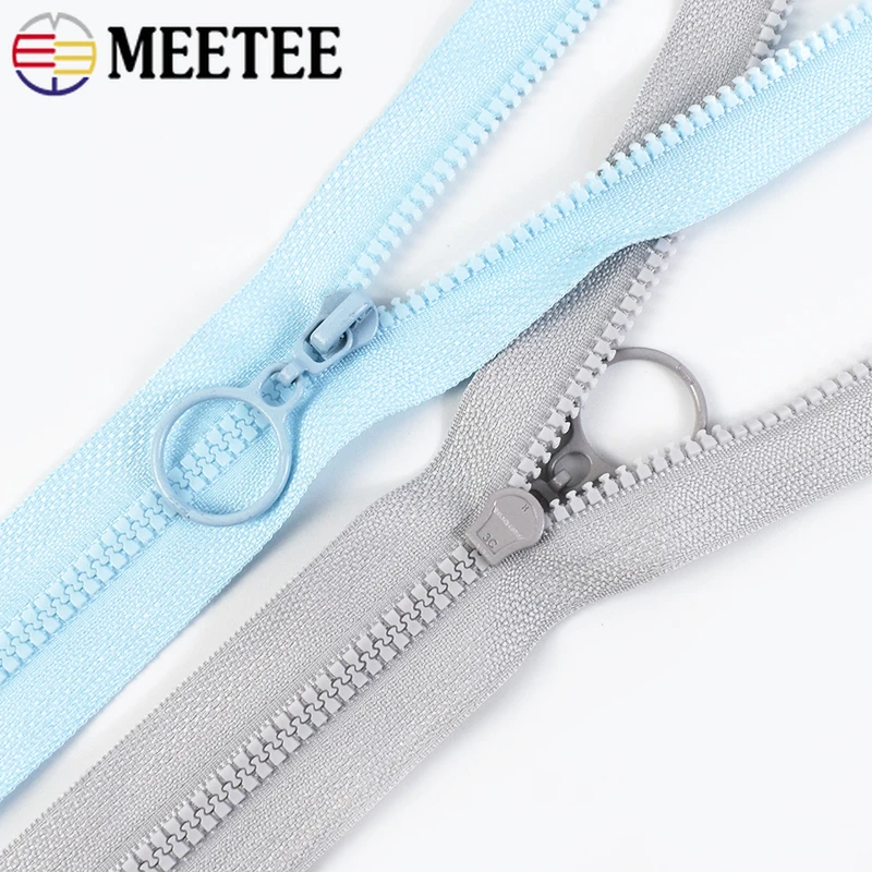 5/10/20Pcs 3# Colored Resin Zipper Sewing Bag Garment 25/60cm Close/Open End Zips Wallet Closure Zip Repair Kits DIY Accessories