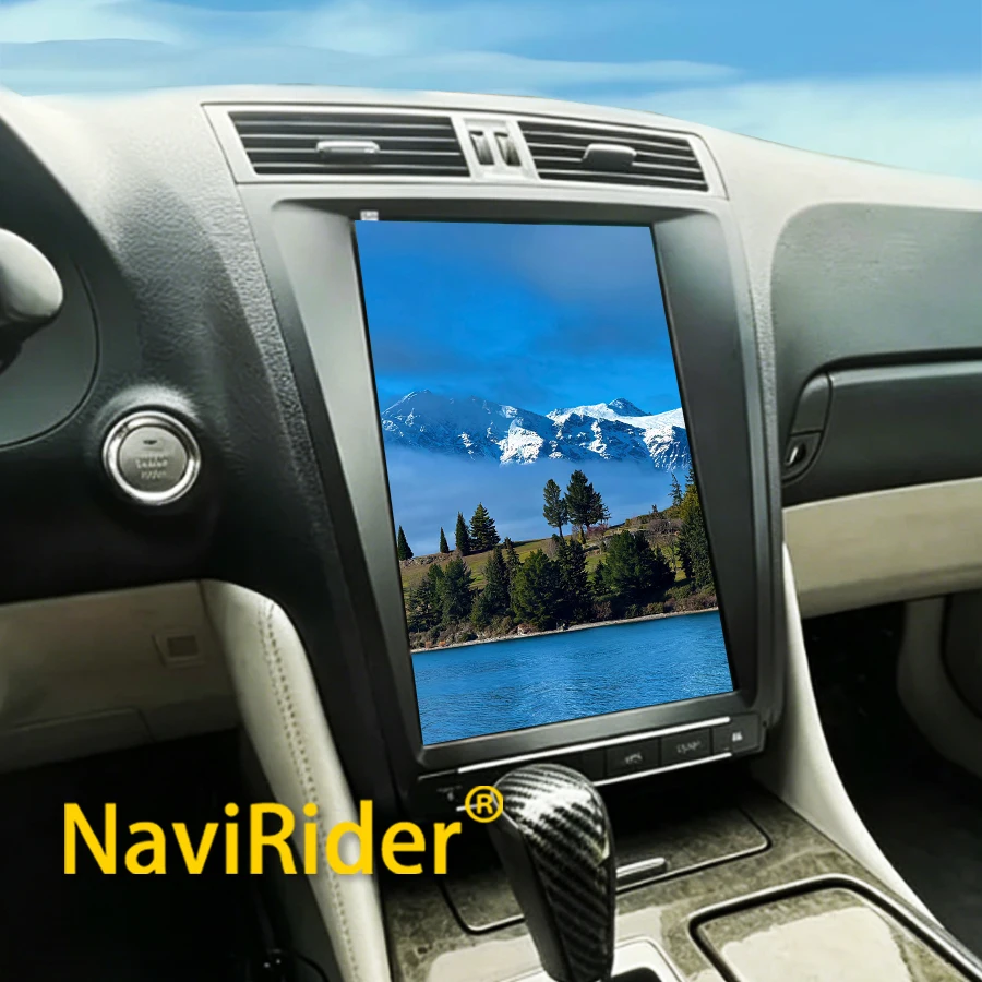 Radio para Auto con Pantalla de 256GB ROM, Android 13, GPS, CarPlay, Reproductor DPS, Multimedia para LEXUS GS300 2009 GS350 2010 GS450h 2006