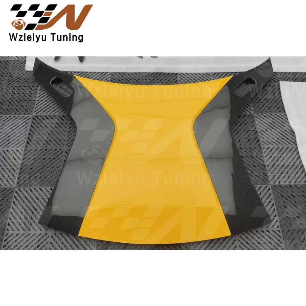 

New Style Dry Carbon Fiber Front Hood Bonnet Fit For Lotus Emira 21-24 High Quality Fitment