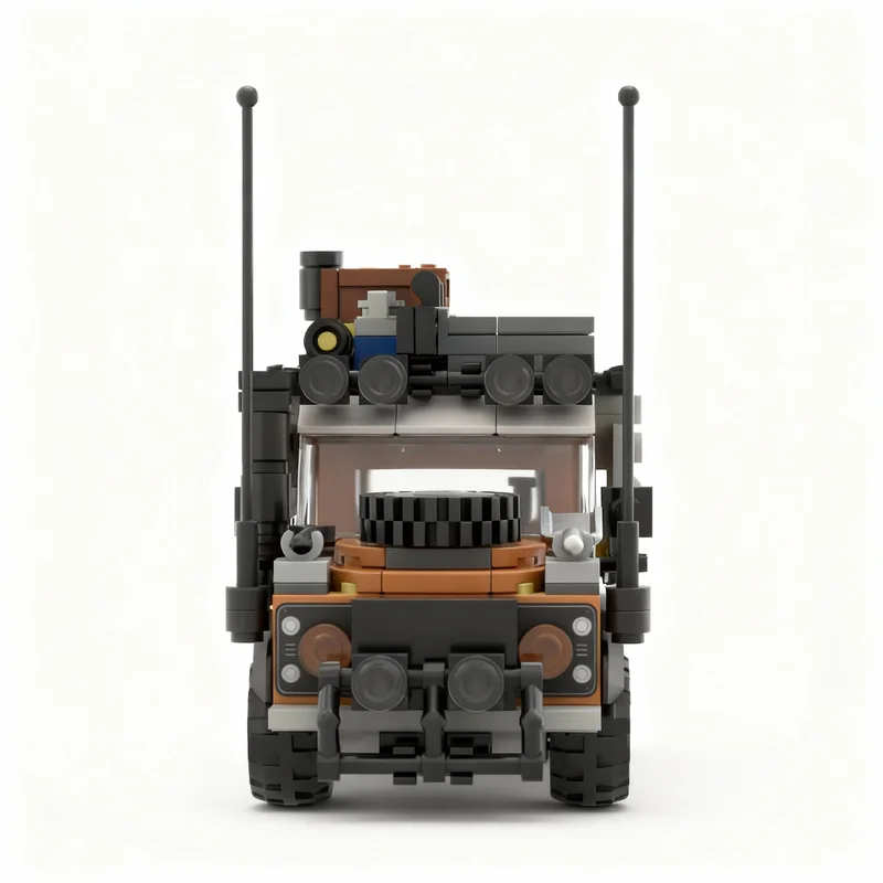283pcs MOC Landed Rovers Classic Defender 90 Modification Version 2 Creator Creator 3-in-1 Model Building Blocks Christmas Gift