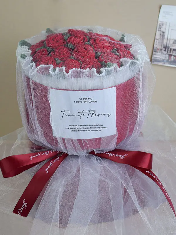 knitted-rose-bouquet-bubble-head-multi-headed-gift-for-middle-aged-women-best-friend-girlfriend-mom-mother's-day-creative-soa