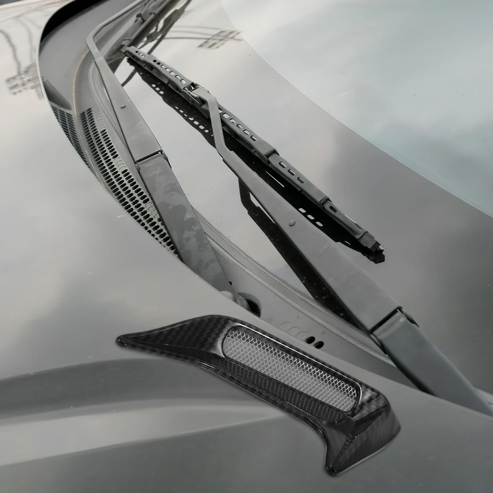 

Car Shark Side Air Vent Trim Realistic Design Durable ABS Material Easy Installation Exterior Accessories Vents Car