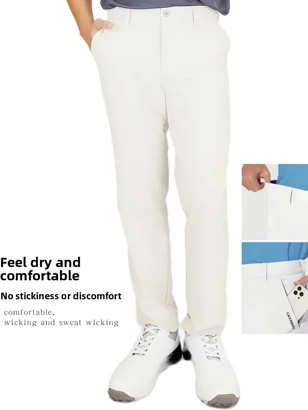 

Мужские брюки для гольфа, спортивные, водонепроницаемые, эластичные, для весенне-осеннего сезона, дышащие, влагоотводящие.