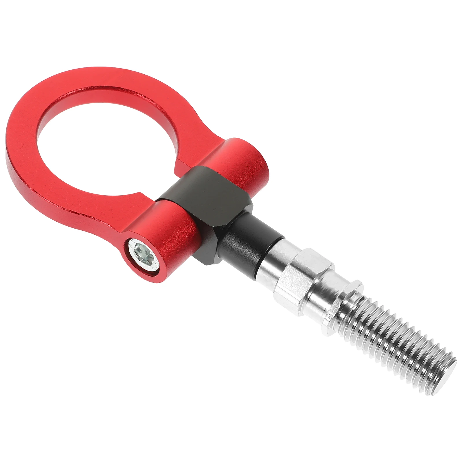 

Красный автомобильный крюк для прицепа, передний бампер, гоночное кольцо для прицепа, буксировочное гоночное кольцо для F56 R61, прочный, без повреждений