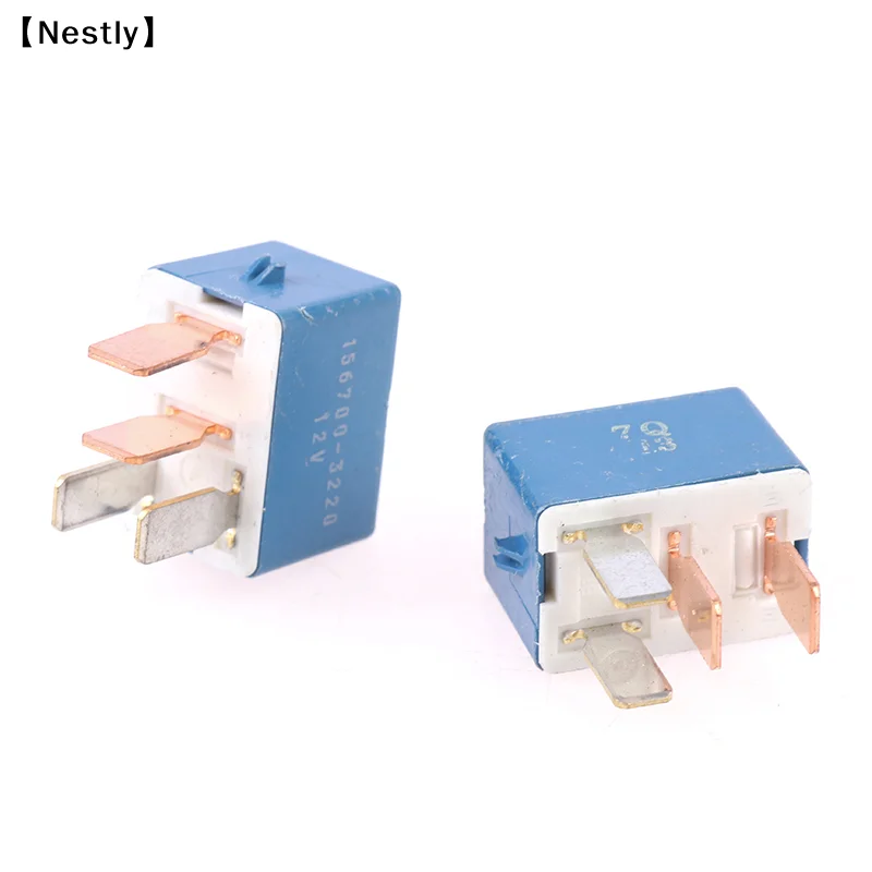 1/2PC Car Relay 12V 20A 4 Pins Automotive Small Denso Relay 156700-3220〔Nest〕