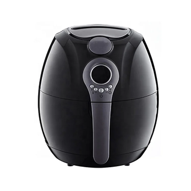 Adjustable Thermostat Control Home Approval 4L LCD Screen Air Fryer Rotation Without Oil