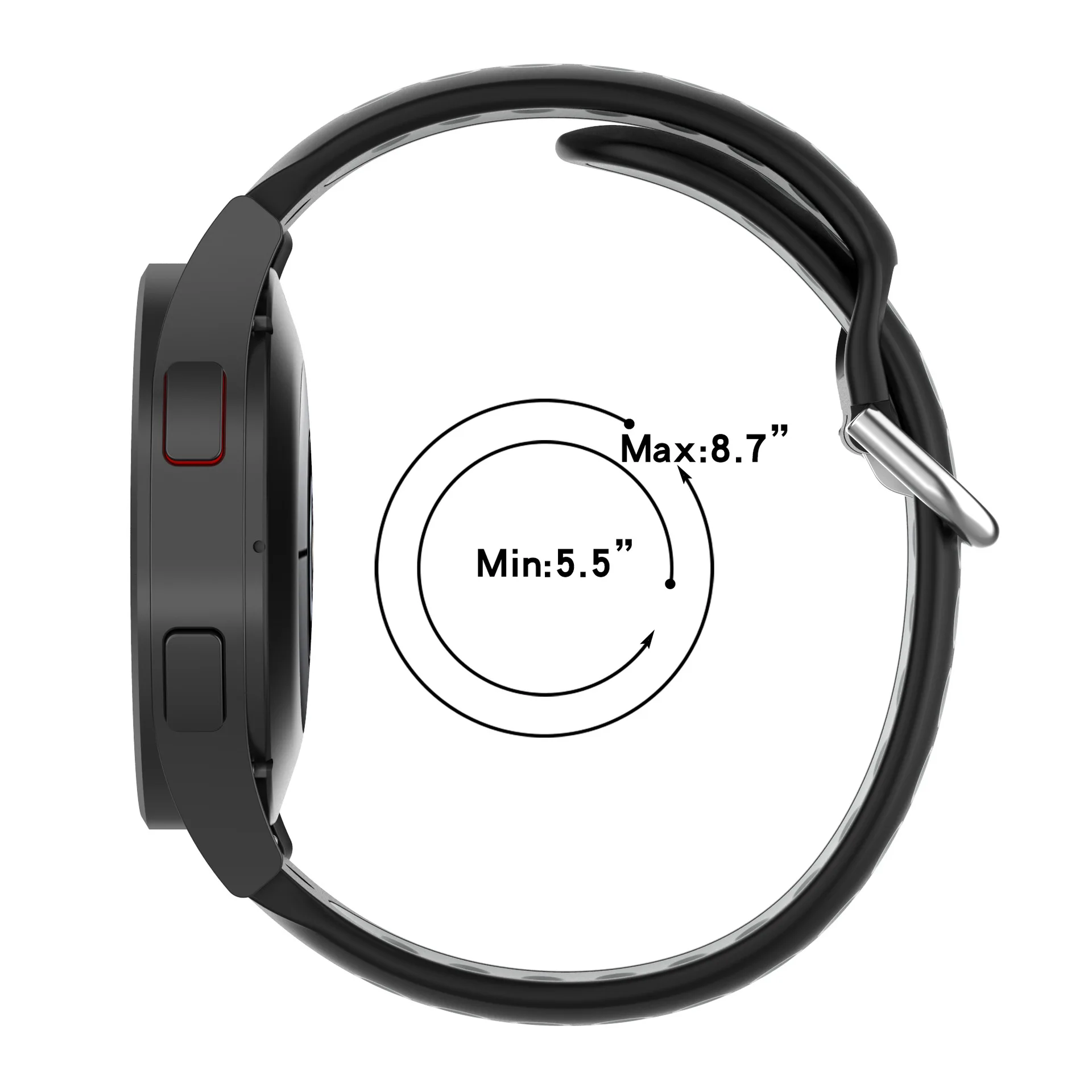 Watchband For CMF Watch 3 Pro Strap 22mm Silicone Replacement Correa Wristband For CMF by Nothing Watch Pro Bracelet Accessories