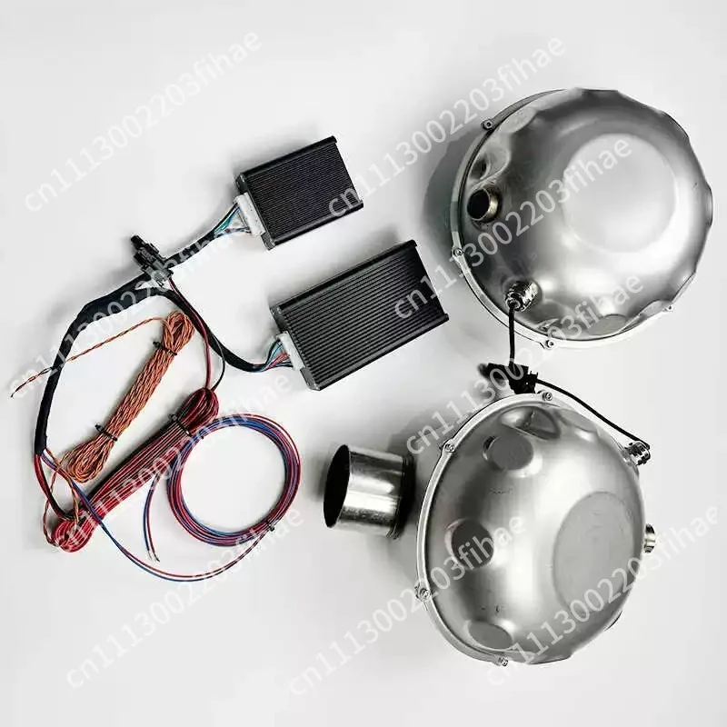 Auto exhaust sound wave emulator double solenoid valve APP control racing sound wave