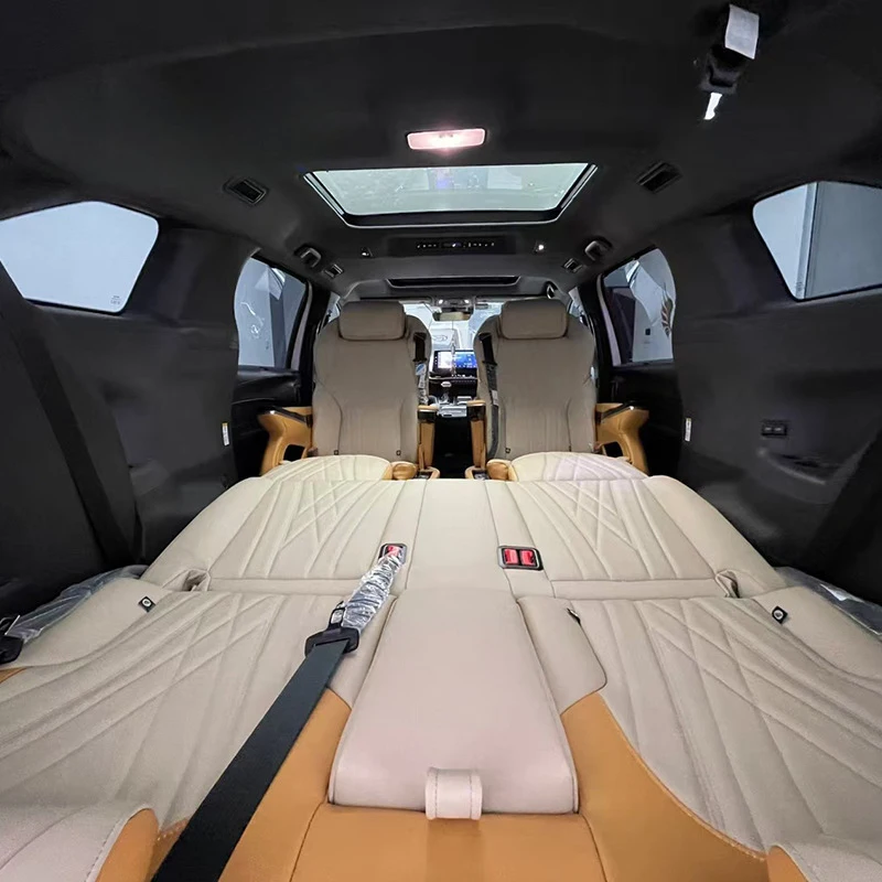 

Suitable for Sienna modified with lucky cat design, movable armrests, backrest, electric front and rear car aviation seats