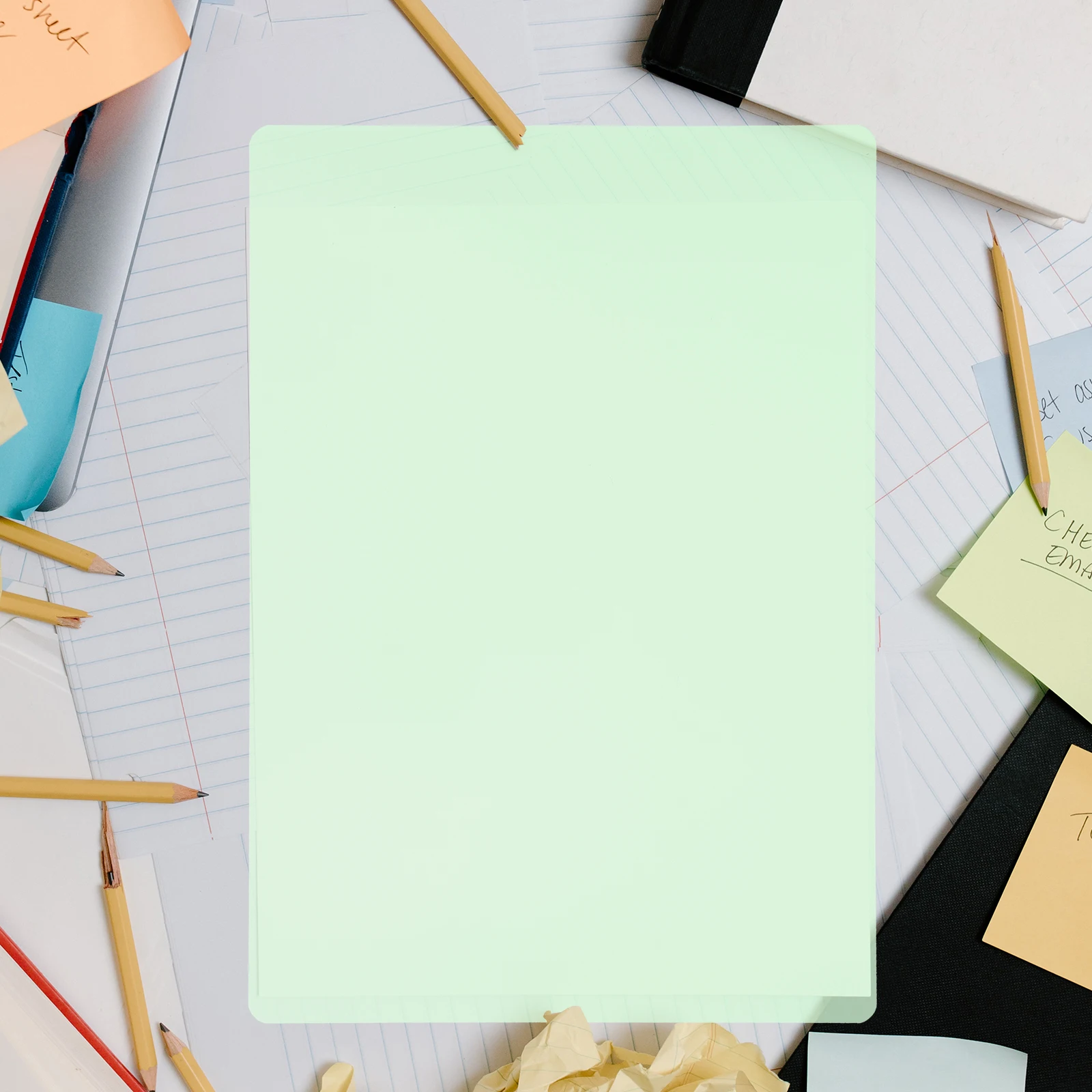 16 قطعة منصات الكتابة الإشارات المرجعية قضبان القراءة السلس خفيفة الوزن مكتب واضح أدوات امتحان الطالب A4 شفافة