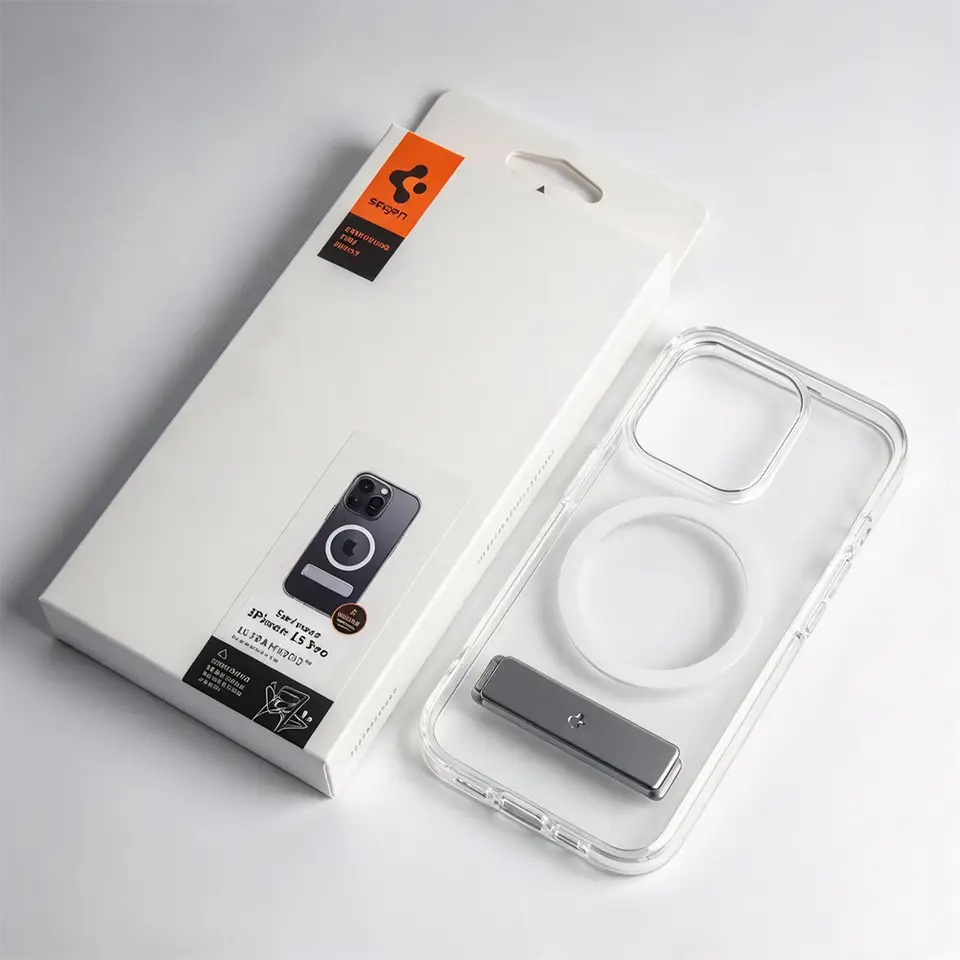 غطاء Spigen Ultra Hybrid S MagFit مصمم لـ iPhone 17 Pro Max 16 15 14 13 12 حامل مقاوم للاصفرار متوافق مع MagSafe - 3