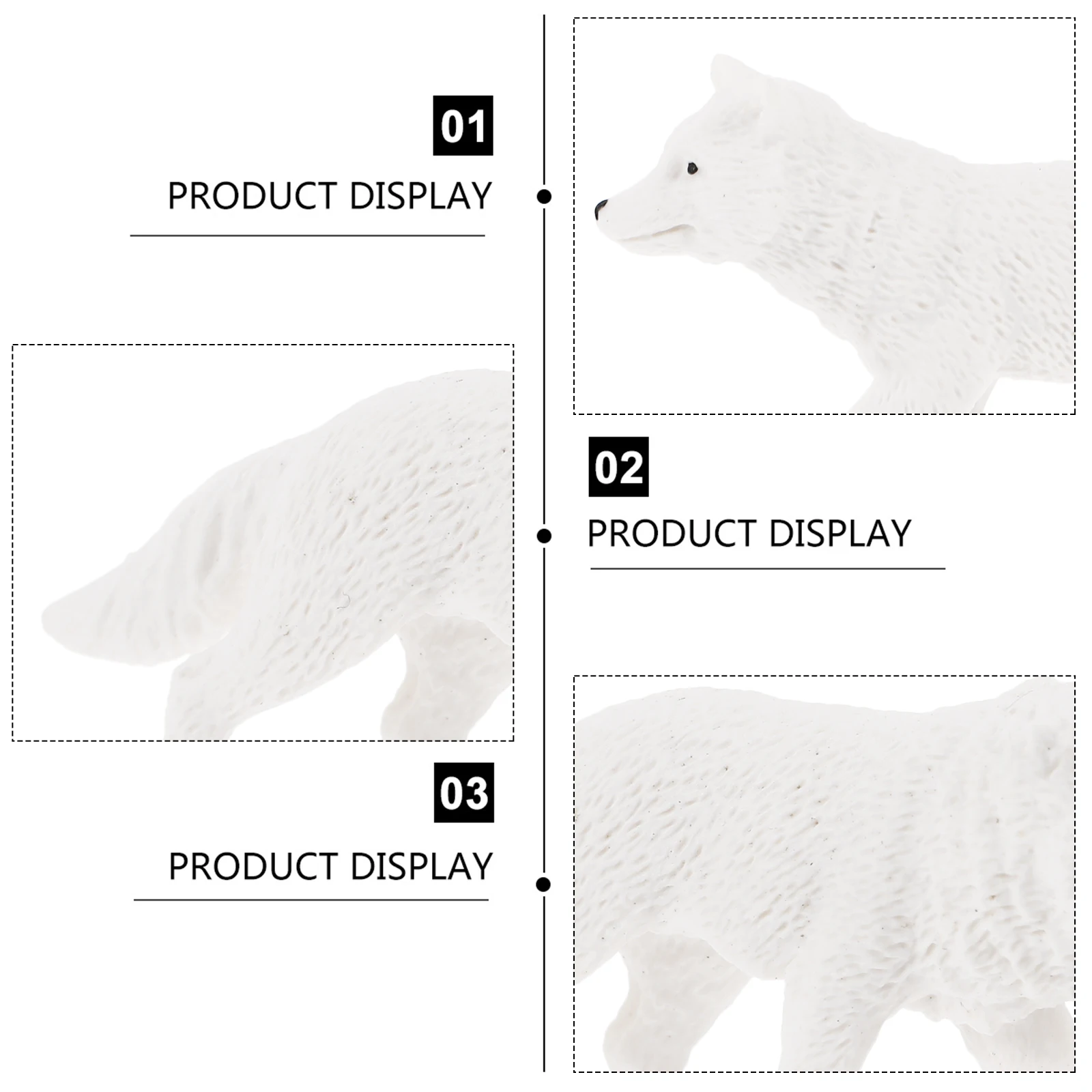 

9pcs Polar Animal Set Arctic Animals For Kids Education Realistic Sea Creature Statue Desktop Decorations Kids Gift Handheld