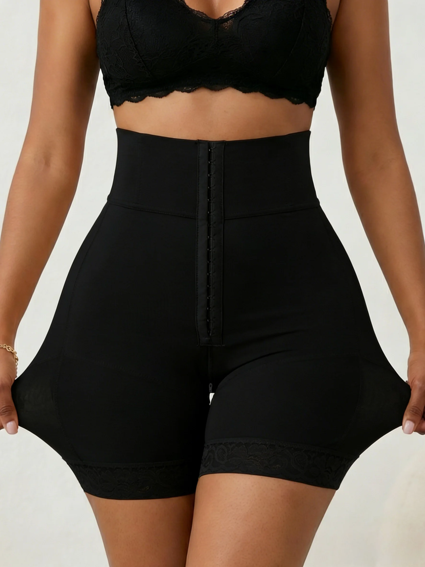 High Waist Women's Compression Shapewear Tummy Control Waist Trainer Butt Lifter Body Shaper for Slimming