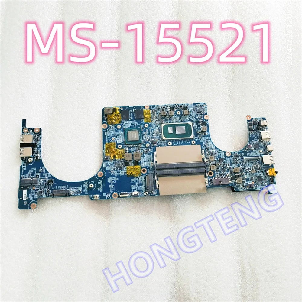 MS-15521 FOR MSI Modern 15 A11M-004 A11M-221 LAPTOP MOTHERBOARD WITH I7-1165G7 CPU AND M450X  TEST OK