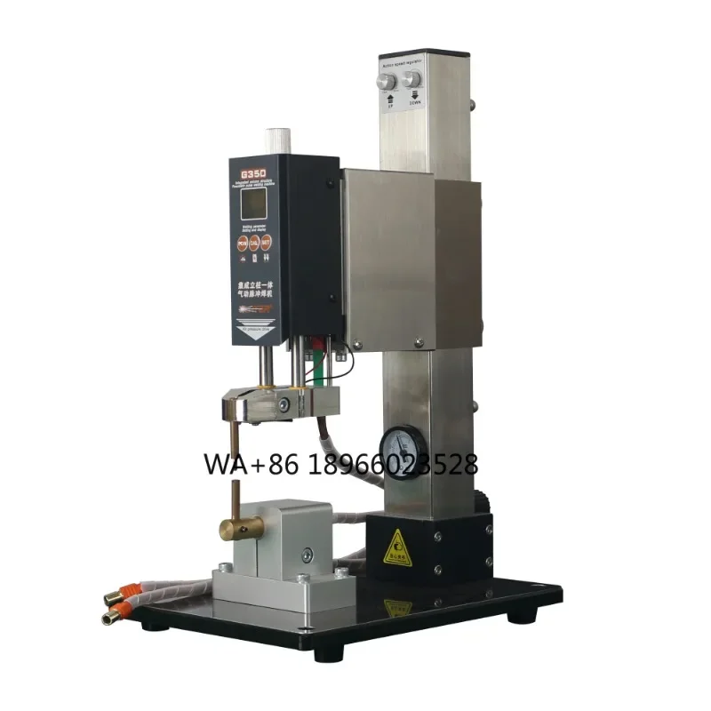 

High Force Opposed Weld Head Butt welding Glitter G350 Series G-350 precision Integrated Column Pneumatic Pulse Welding Machine