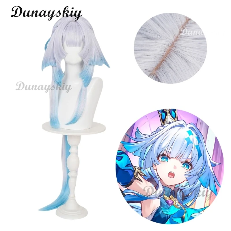 

Cerydra Cosplay Game Honkai Star Rail Wig Gradient Color Matching Hair For Women Men Halloween Carnival Party Props