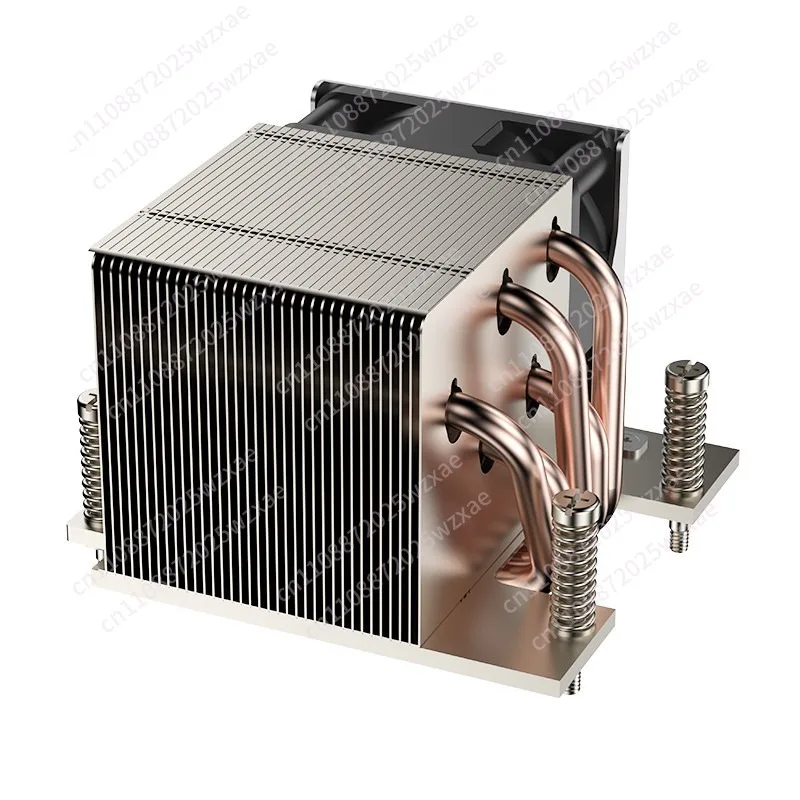 Support AMD/AM5/AM4 + multi-platform CPU heat sink 5 heat pipe computer copper bottom 2u server new main board