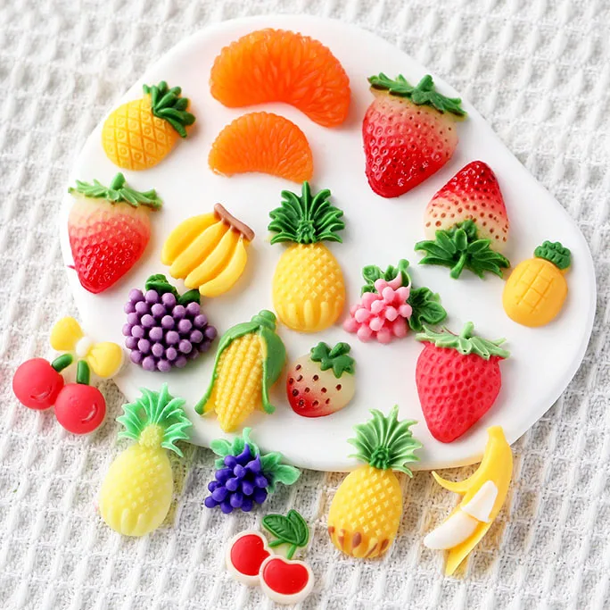 

Strawberry Fruit Silicone Mold Baking Tool Dessert Cake Decoration Accessories Chocolate Fondant Plaster Resin Molds Silicone