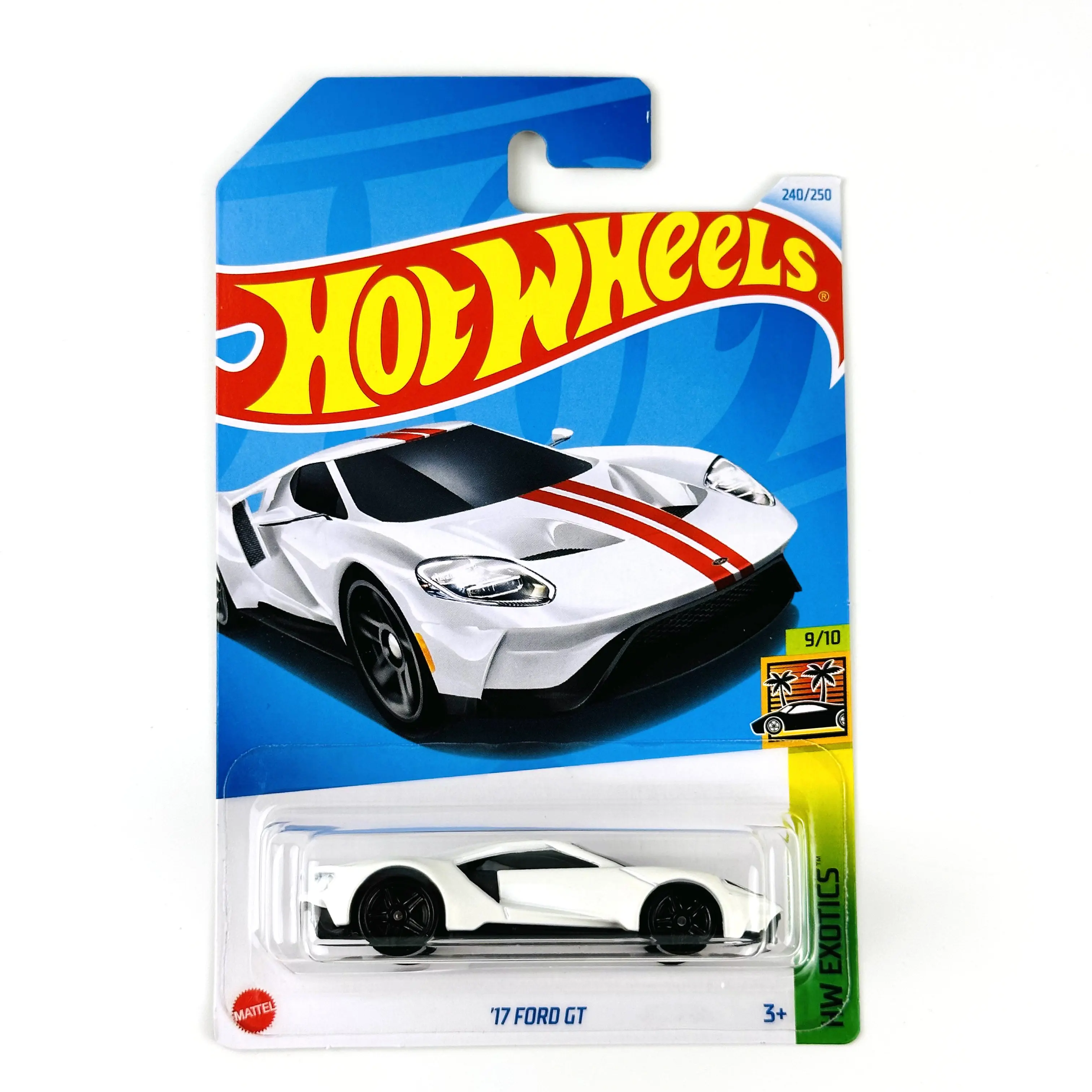 

2024-240 автомобили Hot Wheels 17 FORD GT 1/64 металлические Литые модели игрушечных автомобилей