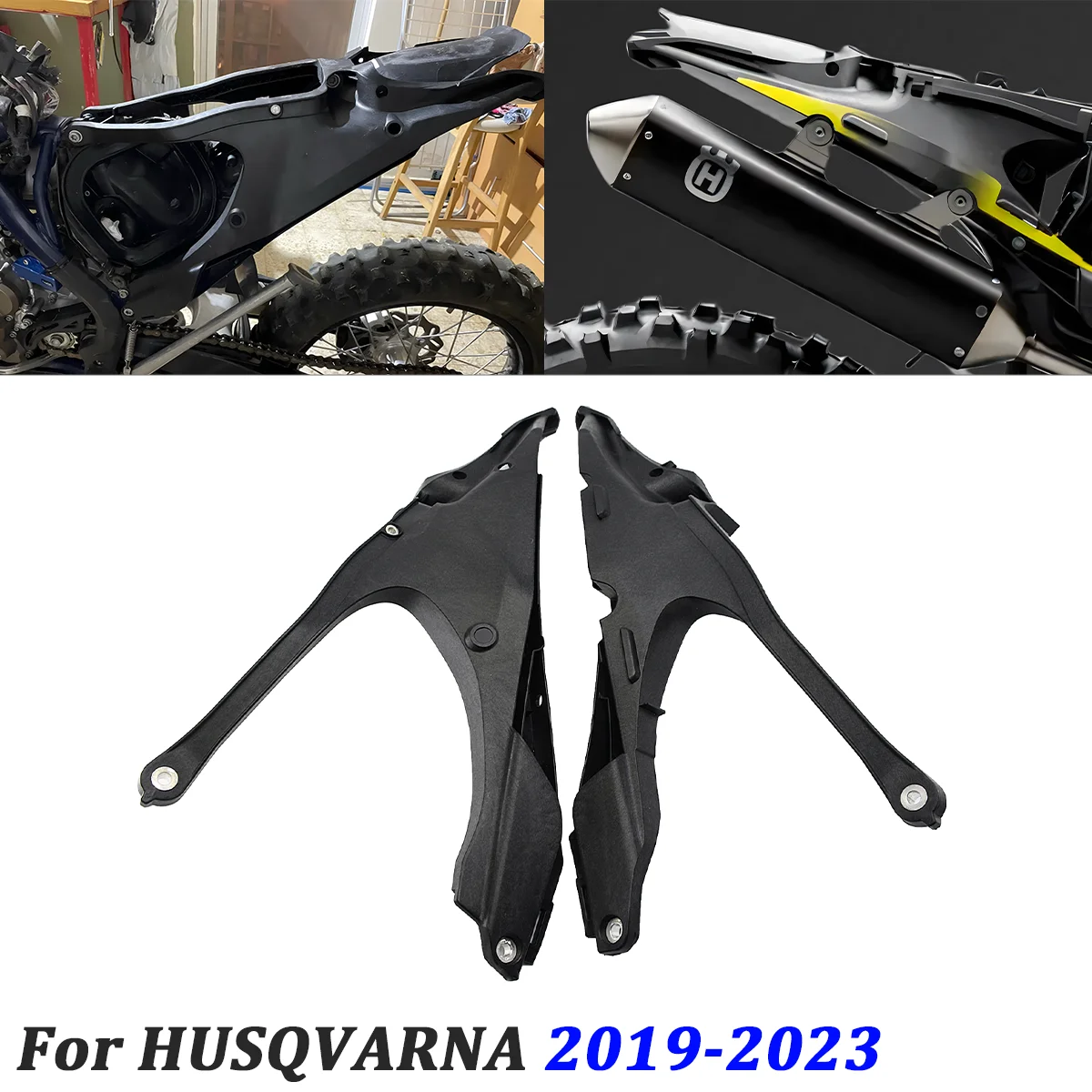 

Motorcycle Strengthen Subframe Rear Seat Support Frame Tailstock Mount For HUSQVARNA TC TX TE FC FX FE 150 250 350 450 2019-2023