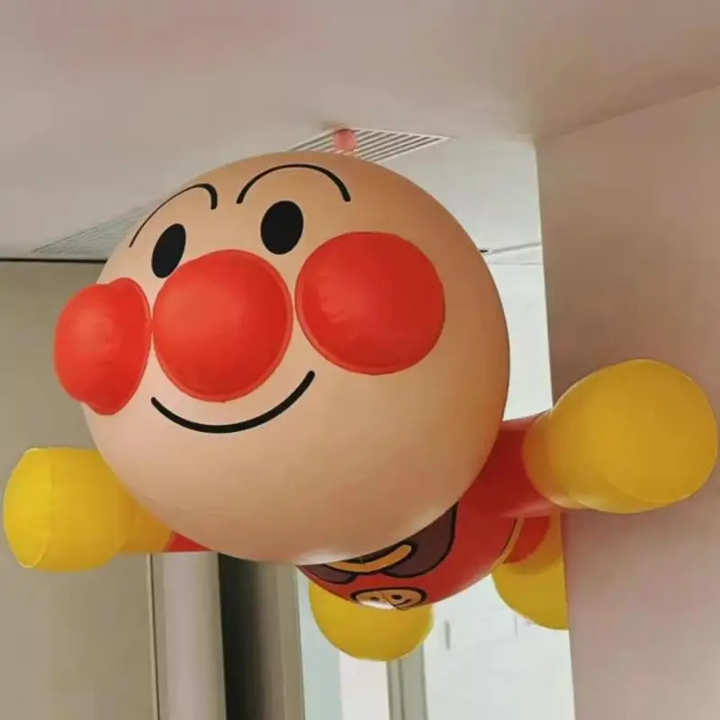 Japanese Anime Anpanman Large Hanging Inflatable Balloons Fitness Ball Bouncing Toy Room Decoration Children\'s Flying Toys