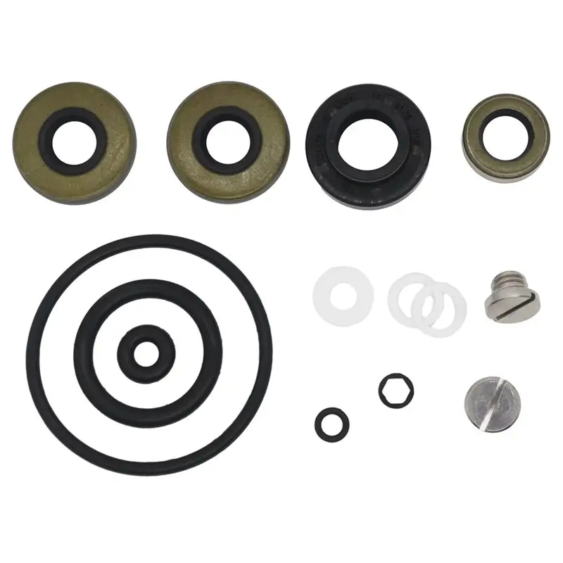 NEW HOT In Stock-For Johnson Evinrude 8-9.9-10-15 HP Gearcase Seal O-Ring Replacement Kit Lower Unit 396350 Sierra 18-2656