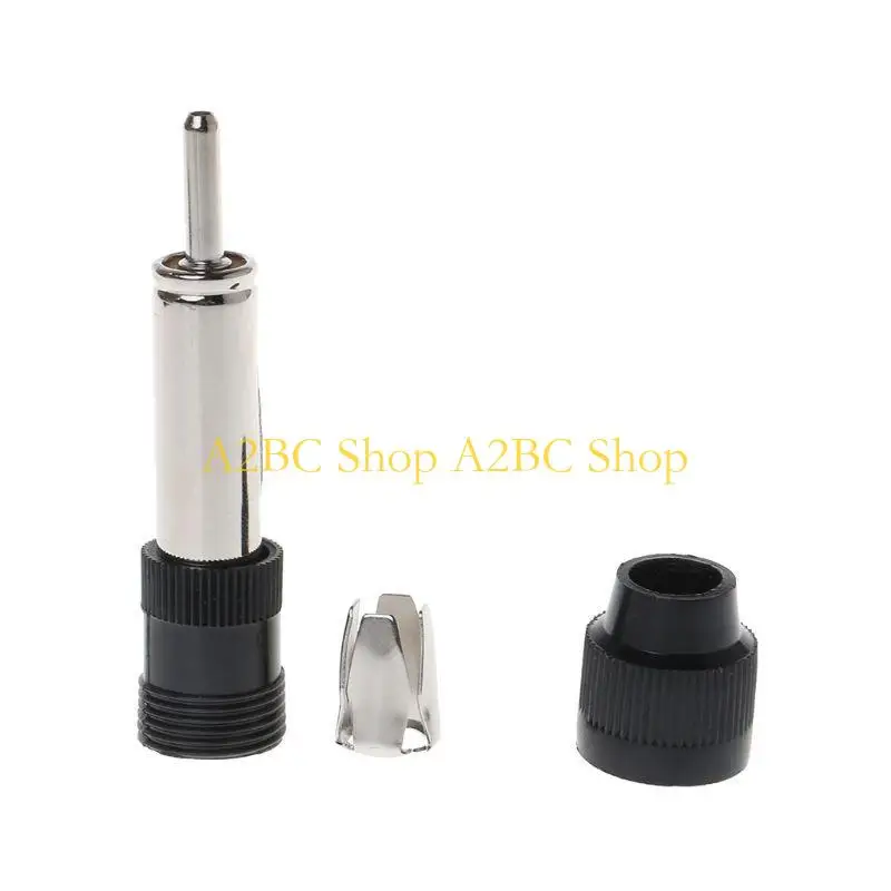 A2BC Car Truck Player Radio Stereo Antenna Adapter Connector Socket Male Aerial Plug Radio Converter Cable Antenna Plug 2x