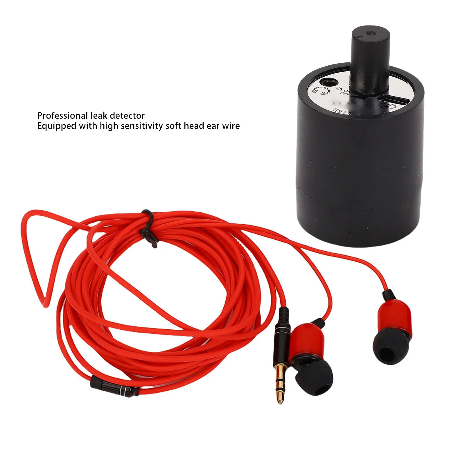 Microphone mural Portable multifonctionnel, haute sensibilité, son clair, détecteur d'écoute vocale, polyvalent pour souterrain