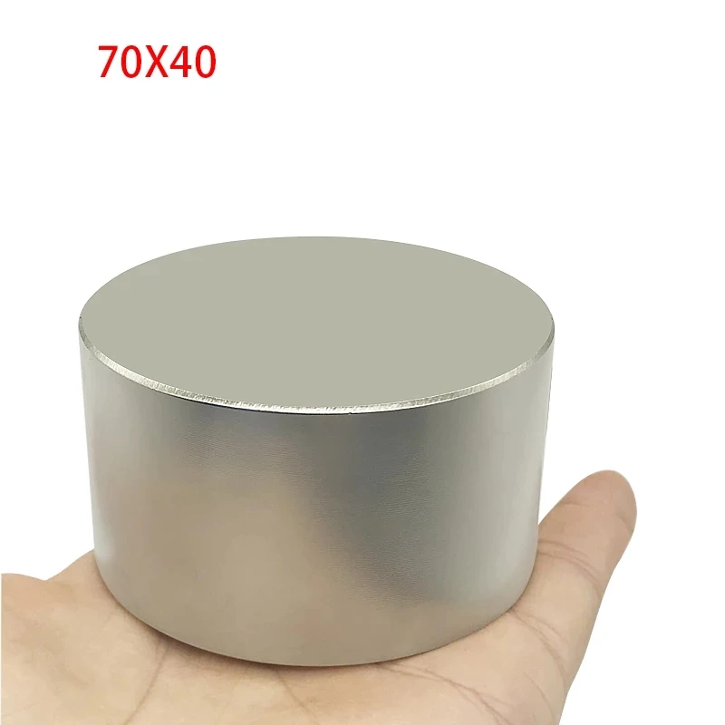 

70x40mm N35/N52 Neodymium magnet super permanent magnet big round magnet powerful rare earth magnet