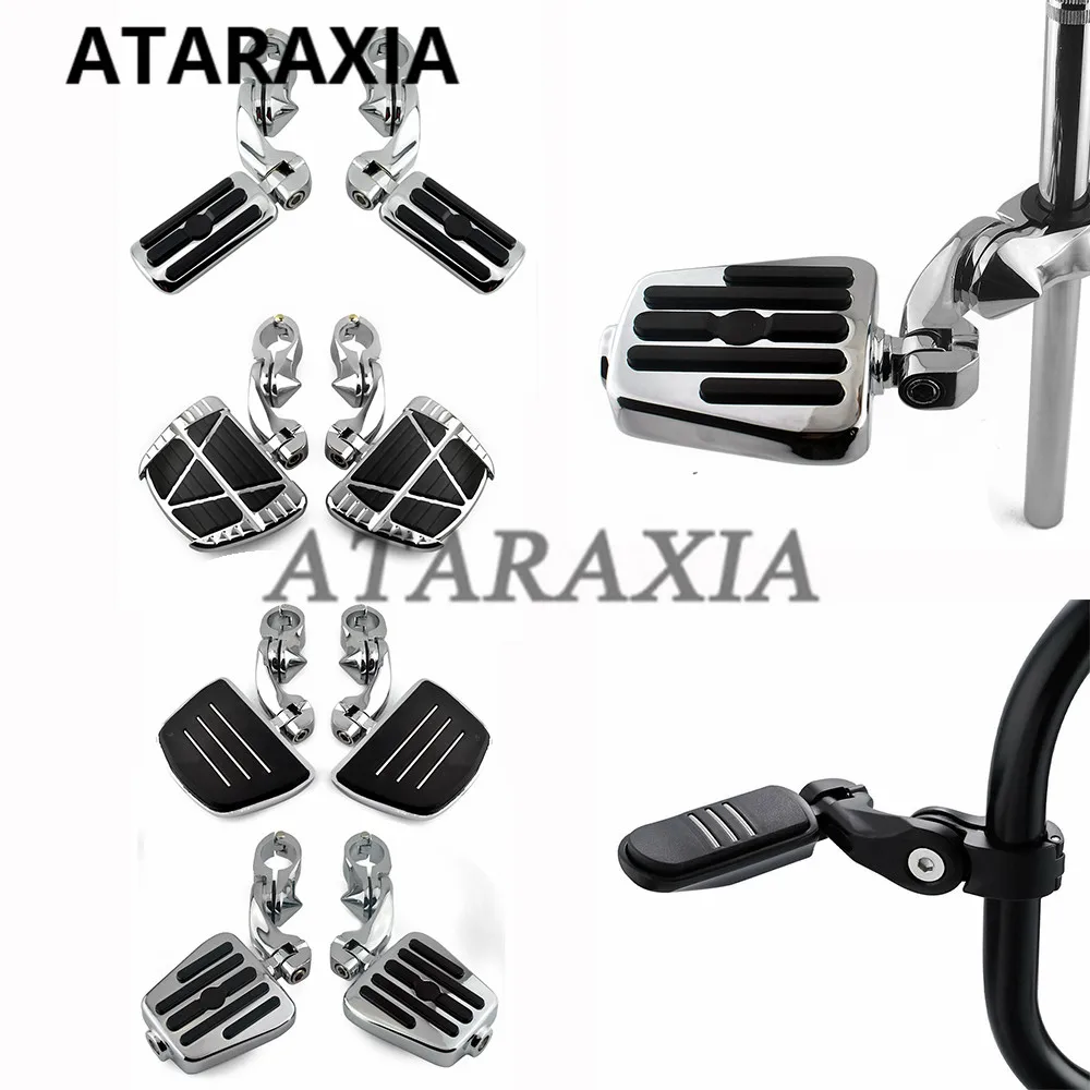 1 1/4 "32mm Motorrad Fußstütze Autobahn Motor Schutz Fußrasten Halterung Für Harley Electra Glide Ultra Classic FLHTCU Sportster
