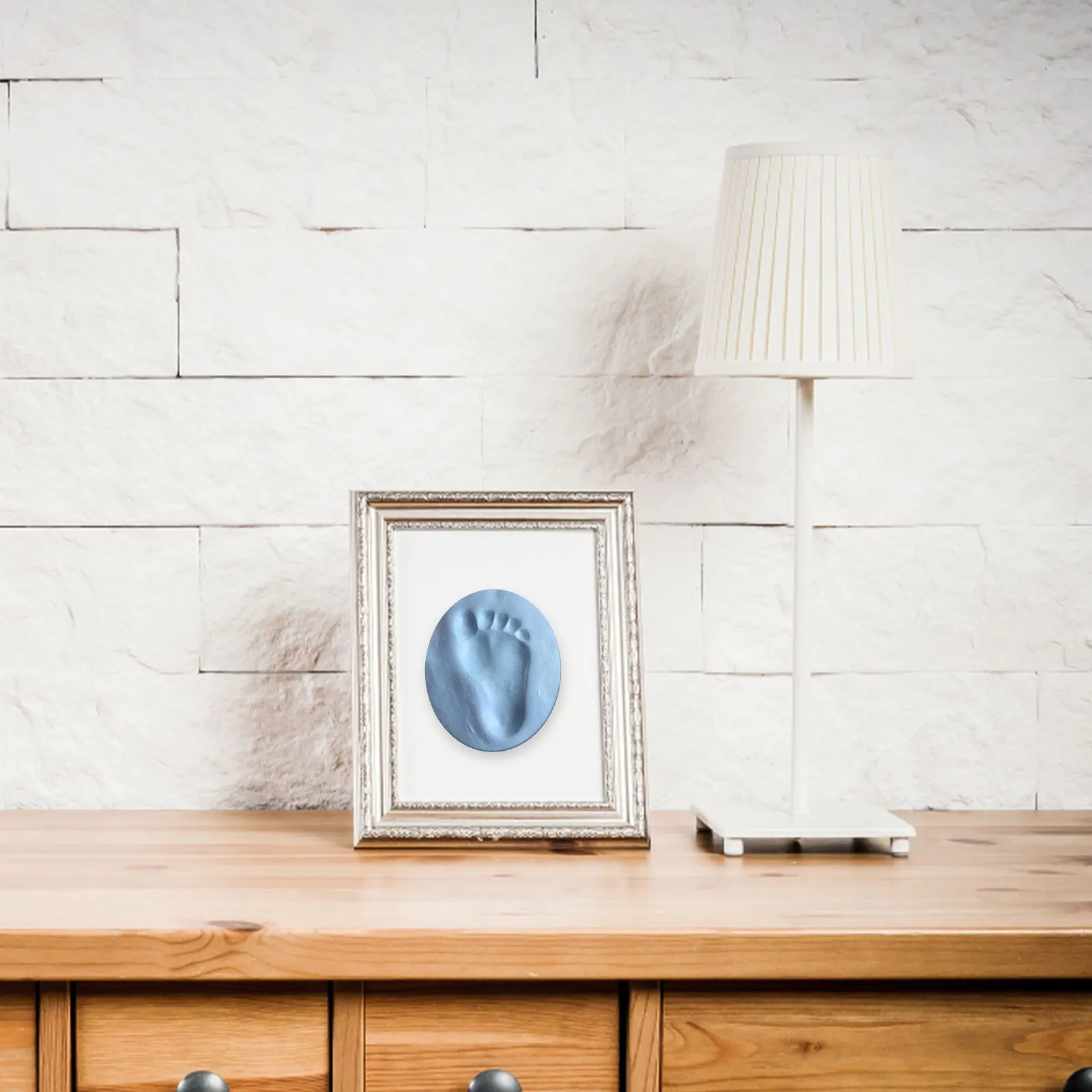 

4Pcs Baby Hand Print Footprint Mold Casting Kit Newborn Keepsake Baby Growth Record Ornament Gift Hand Casting Kit