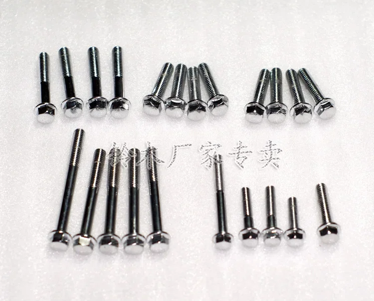 

For Suzuki Genuine Parts GN250 left and right side engine cover screws