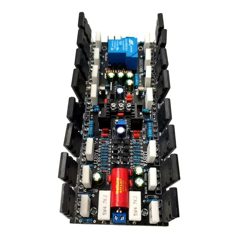 Upgraded Version Original Toshiba 800W Toshiba Tube 2SC5200 + 2SA1943 HiFi Power Amplifier Board With Speaker Protect Relay