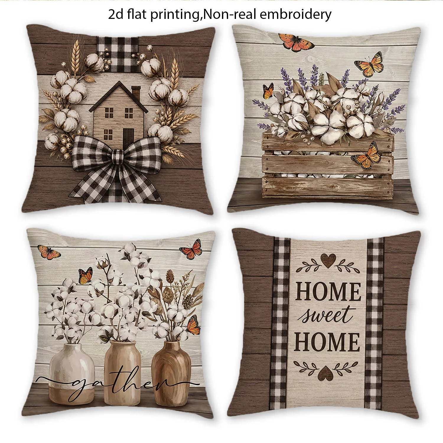4pc Sarung Bantal Dekoratif Fa - Home Decor Fallout 4 ulasan dan harga
