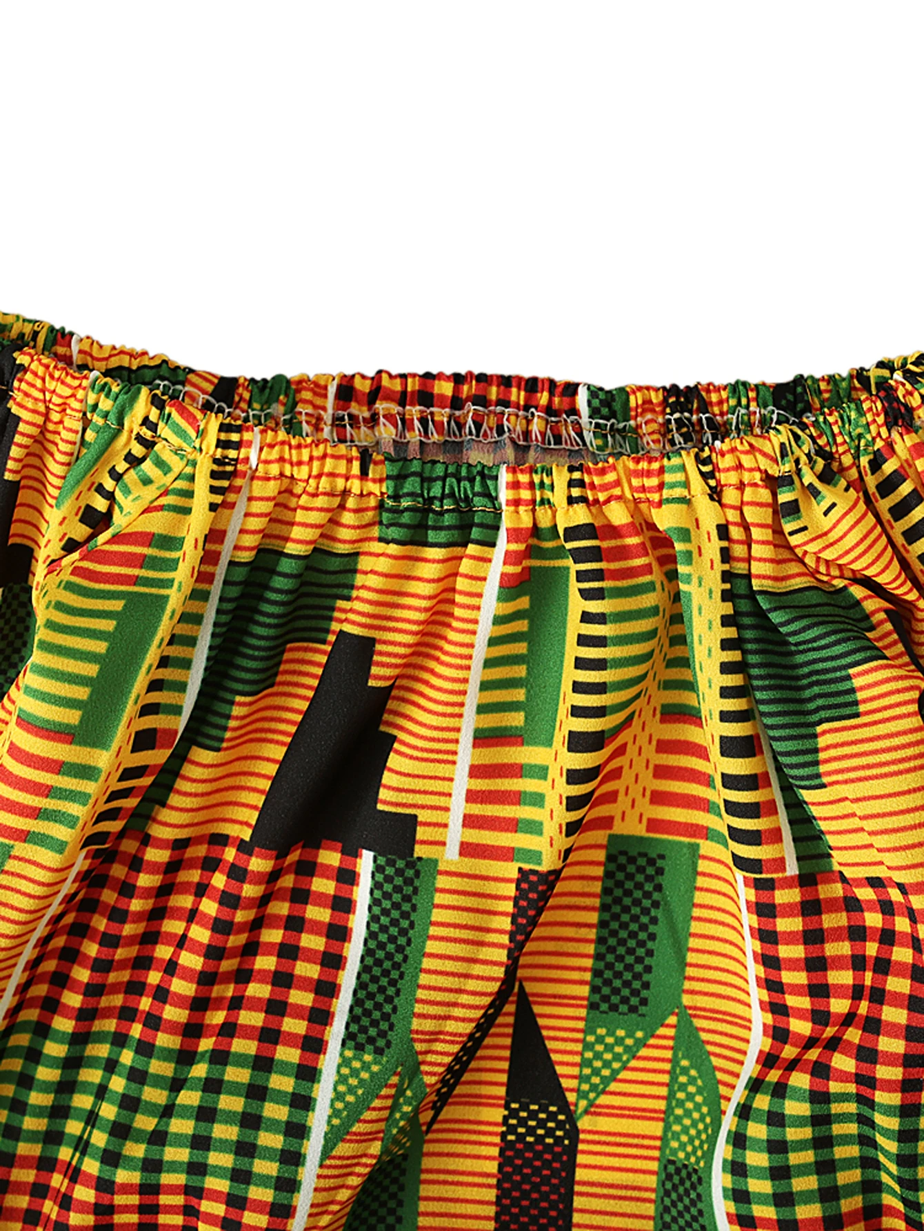 Cute hair band for baby children European and American girls African Bohemian style printed climbing clothes romper children'