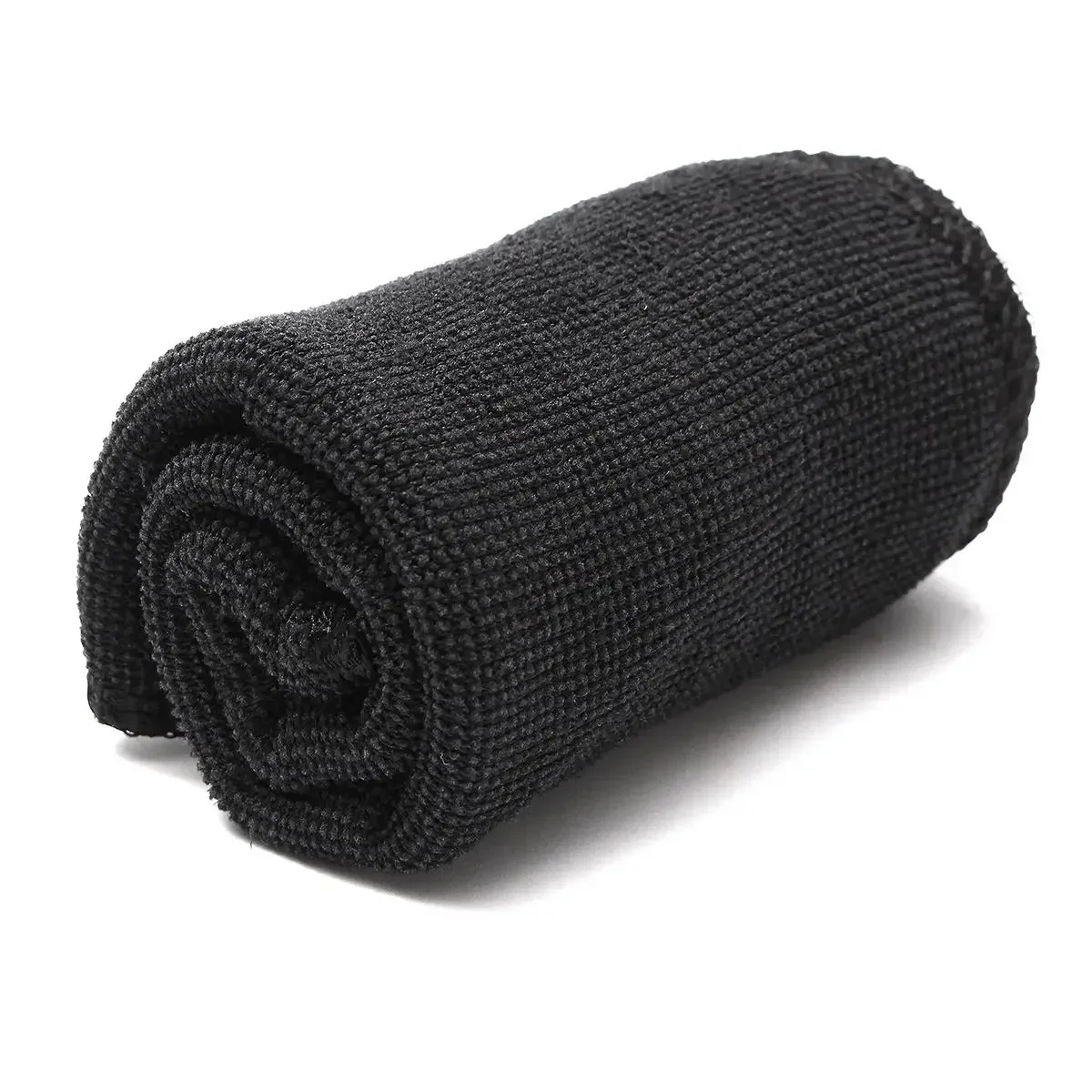 

10/20Pcs 30x40cm Black Car Care Polishing Wash Towels Microfibers Auto Detailing Cleaning Soft Cloths Home Window