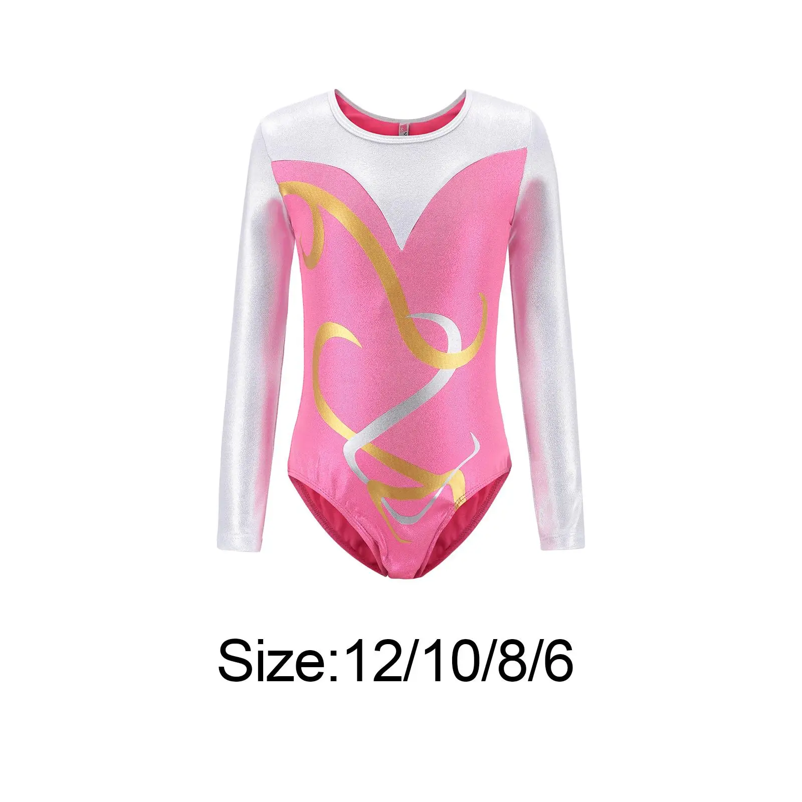 Girl Gymnastics Leotard Athletic Leotard Girls Ballet Costume Dress Bodysuit