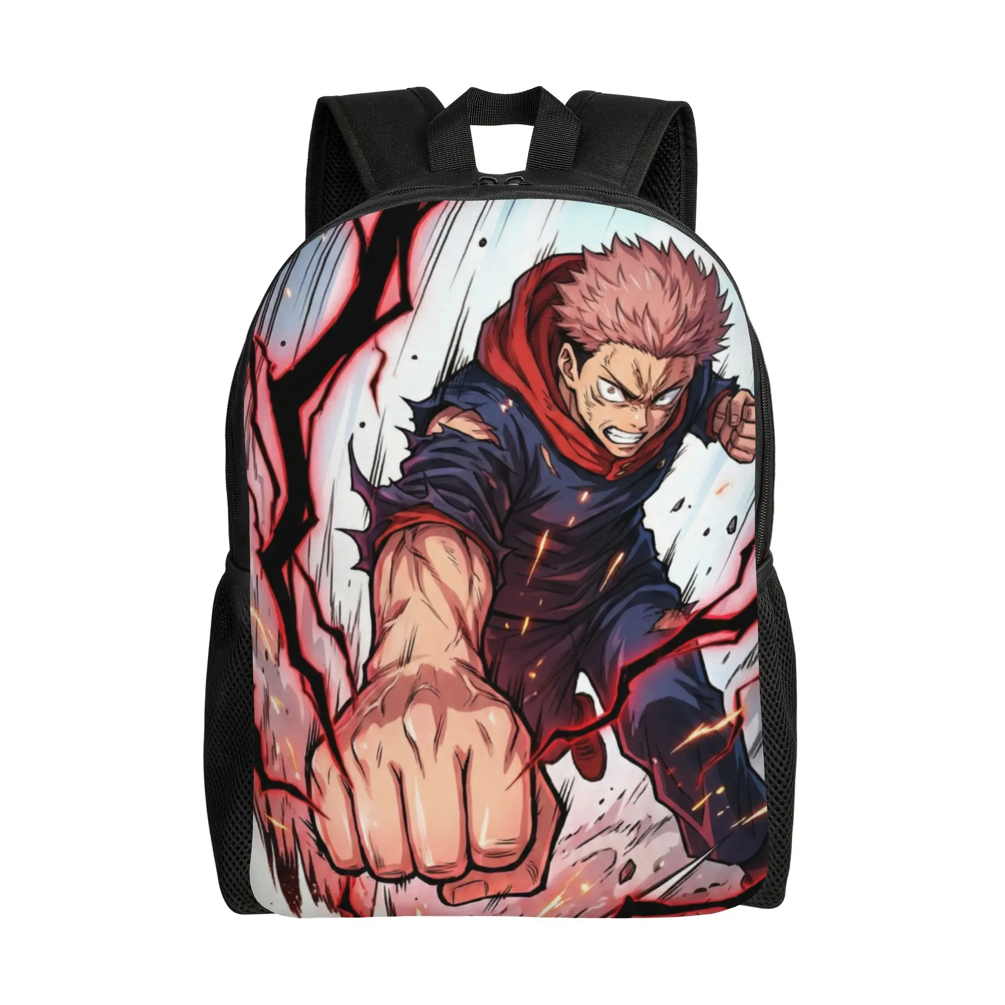

Back to school season Fashionable Yuji Itadori (4) Laptop Bag Jujutsu Kaisen Students Backpack