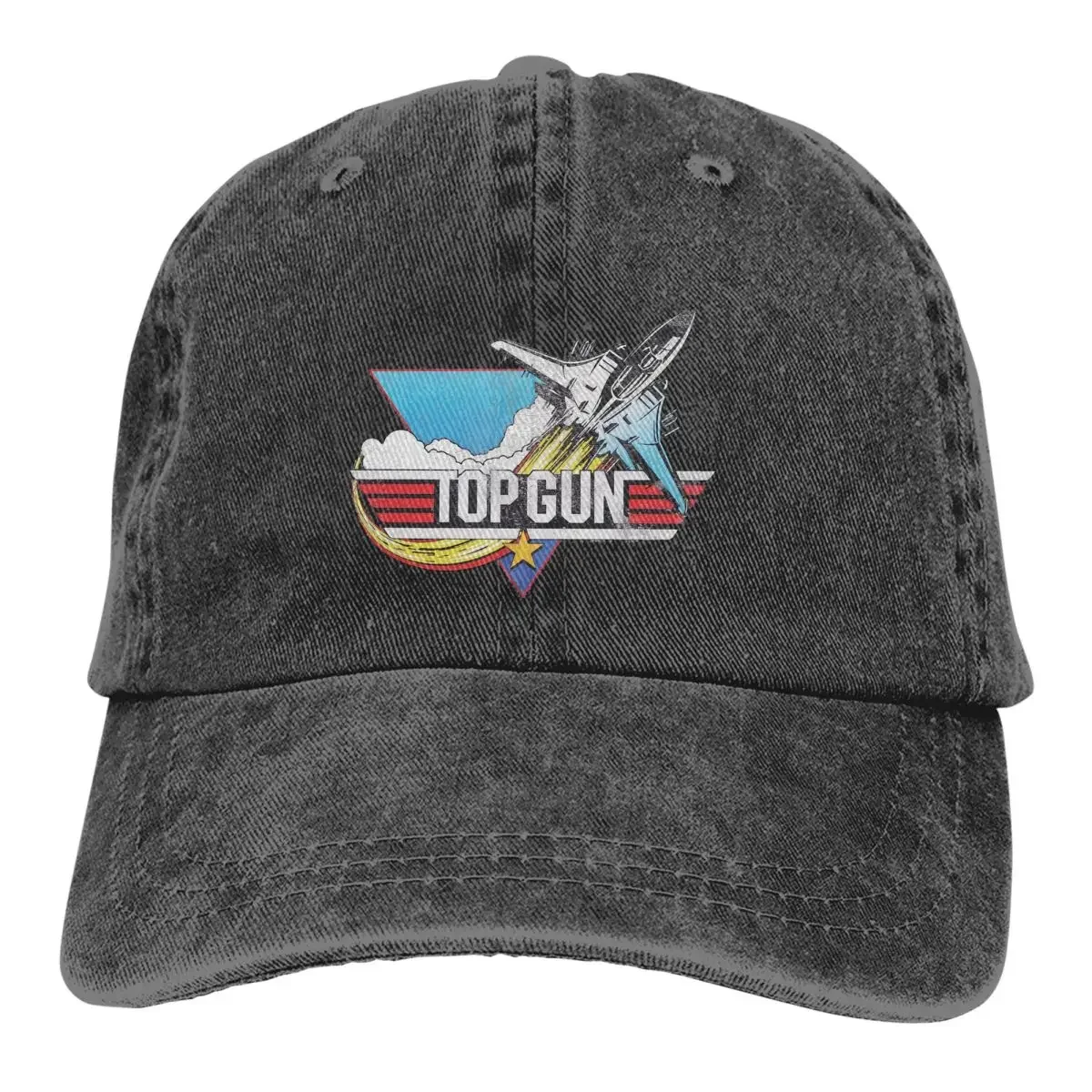 Distressed Baseball Cap Men Hats Women Visor Protection Snapback Top Gun You Like A Movie About Air Combat Caps