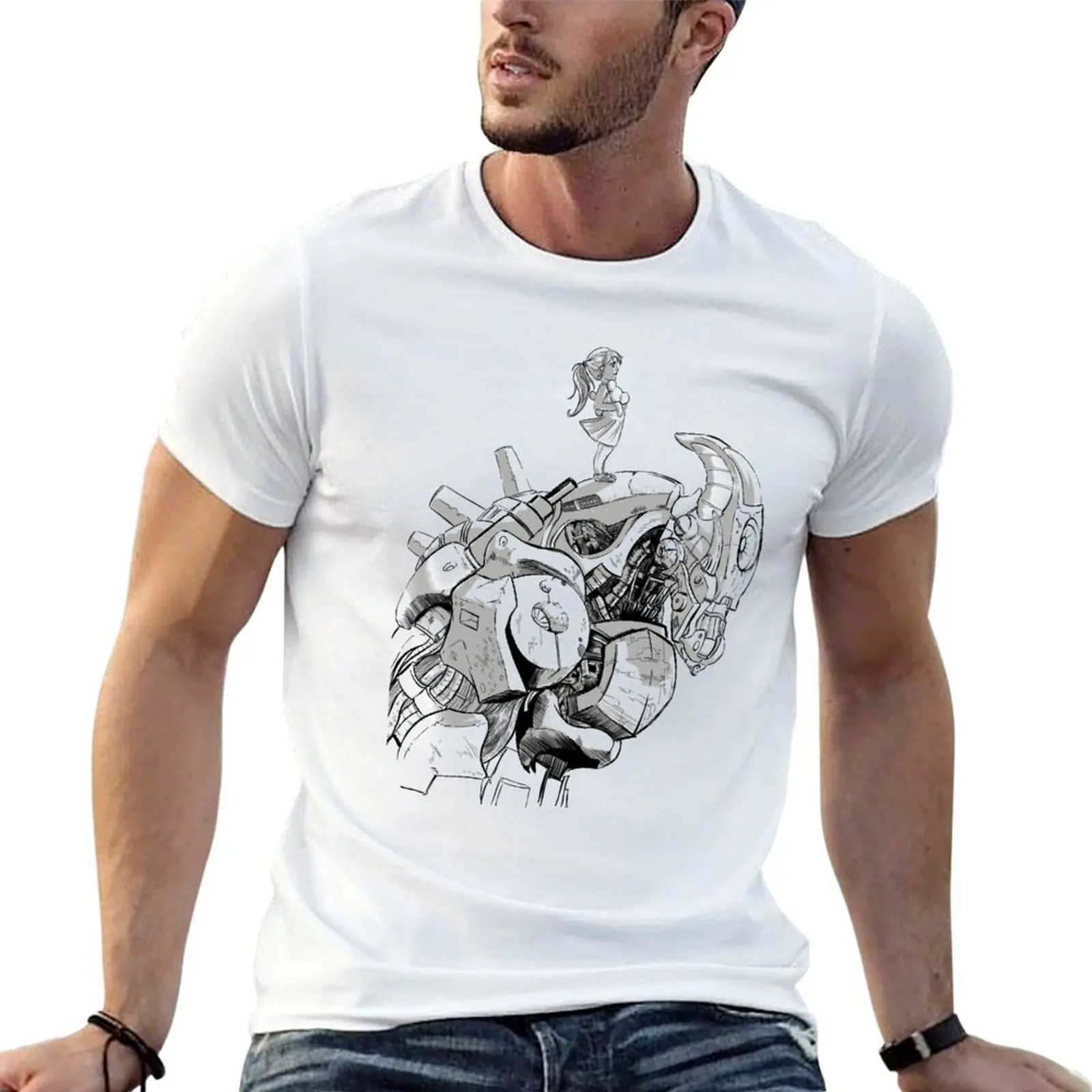 Learning to see further than others T-Shirt Large Size Loose Casual Tee