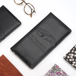 Car Accessories Registration and Insurance Holder, Pu Leather for Auto Driver License Document Truck Motorcycle Boat Men Women,