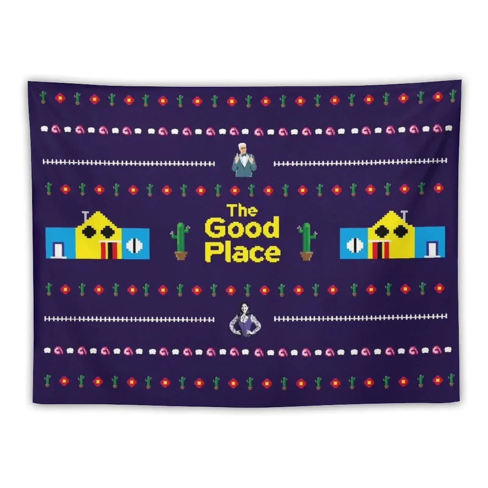 the good place - ugly (christmas) sweater thingy Tapestry Wallpaper Bedroom Custom Decoration Pictures Room Wall Tapestry