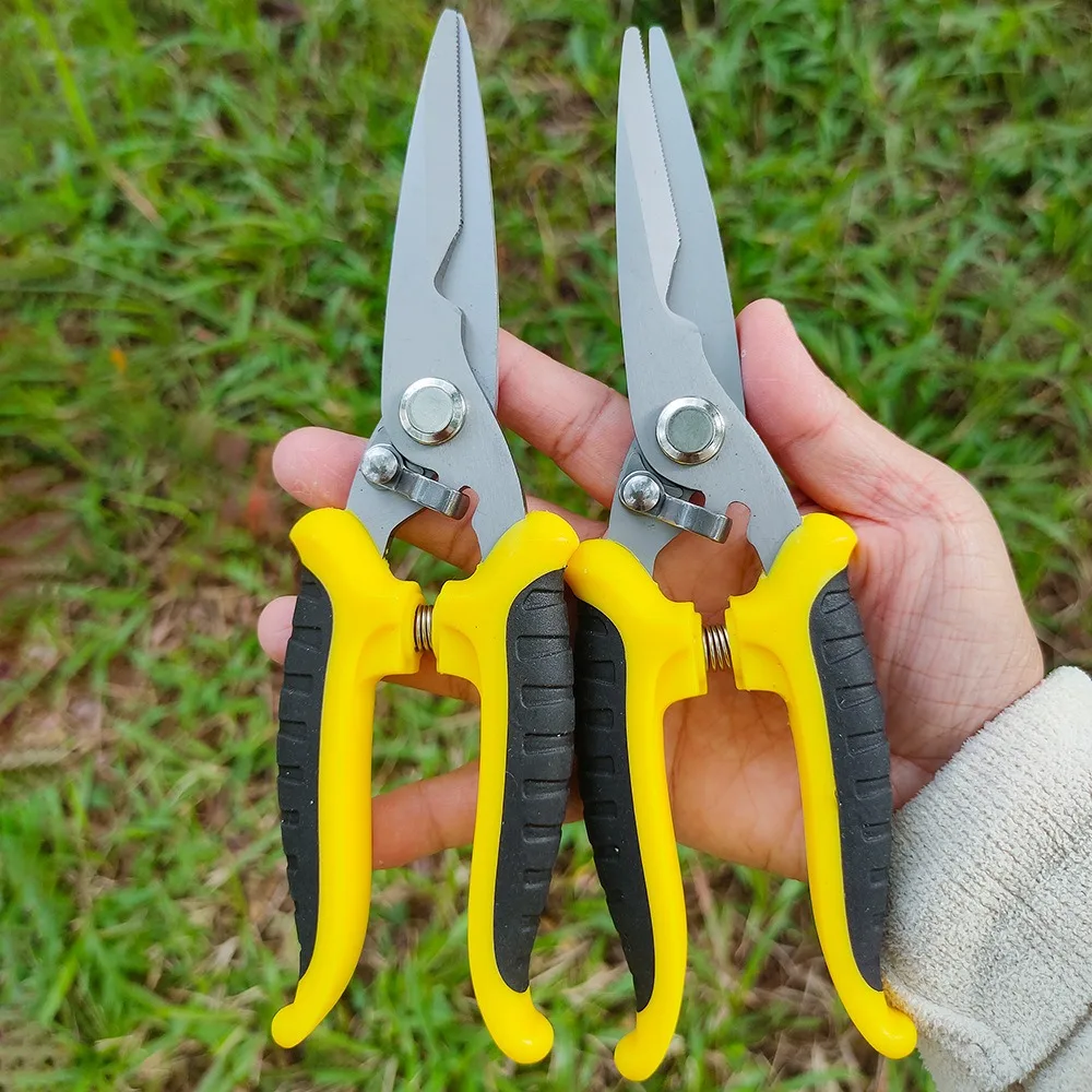 

Electrician Scissors Stainless Steel 1Pcs Groove Wire Trimmer Multifunctional Sheet Steel Tools