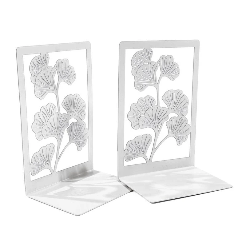 Bookends hojas huecas Bookends escritorio pesado Libro libros decorativos Libros decorativos Stoppers